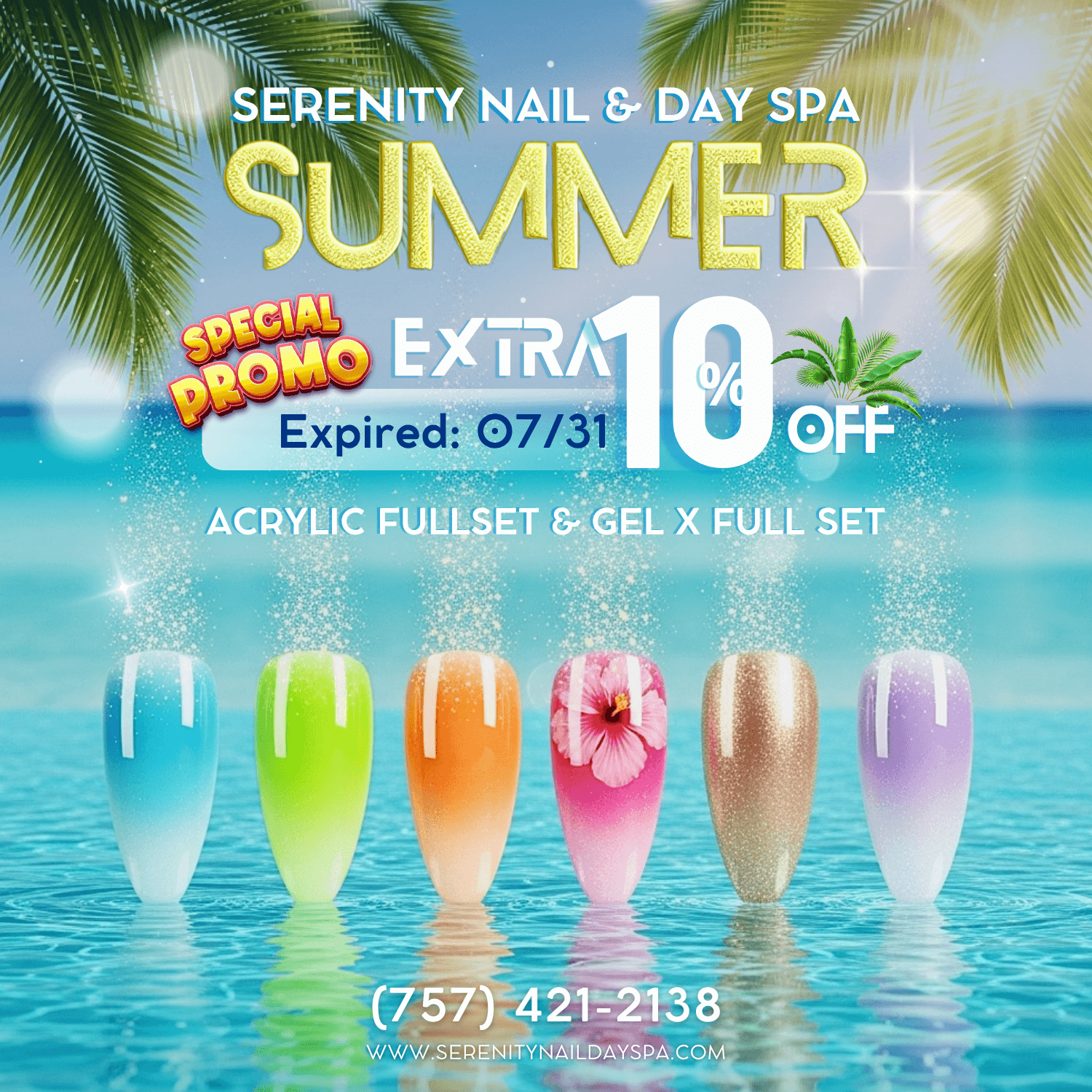 2 Fix- Serenity Nail & Day Spa – Promo Summer (1)